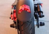 Close up of Nanrobot electric scooter rear fender