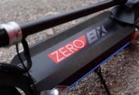8X electric scooter deck with Zero logo