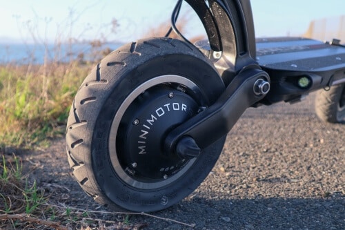 Minimotors Dualtron Eagle Pro - rear tire, hub motor, suspension, rim