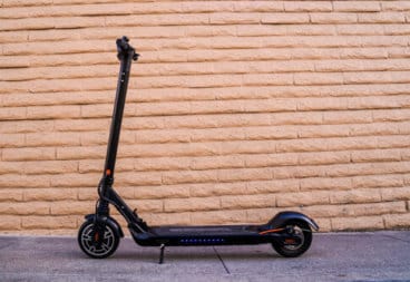 Hiboy Max V2 Full Scooter (standing on kickstand)