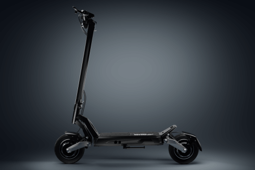 Apollo Phantom Electric Scooter - full scooter, black background