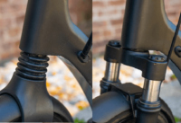 Close up of suspension on both the Apollo Air and Air Pro