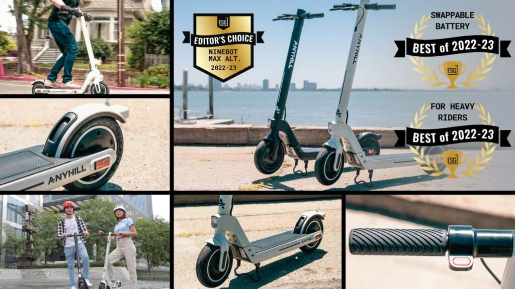 ANYHILL UM-2, Electric Scooter Guide( Best Ninebot Max Alternatives List)